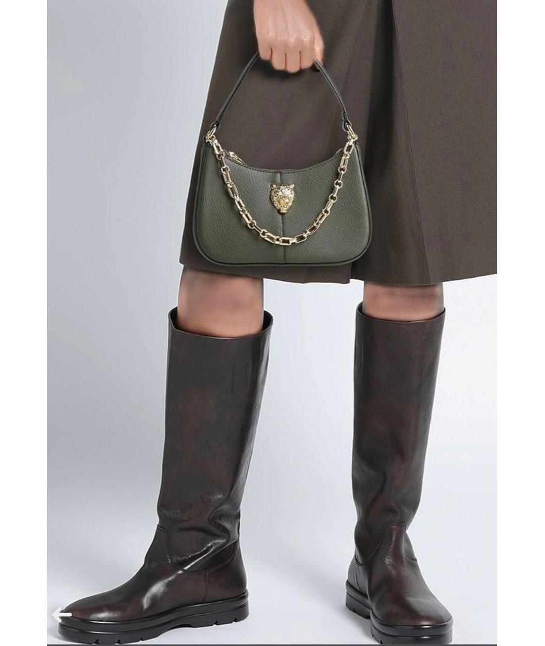 PLEIN SPORT Черная сумка через плечо из искусственной кожи, фото 3