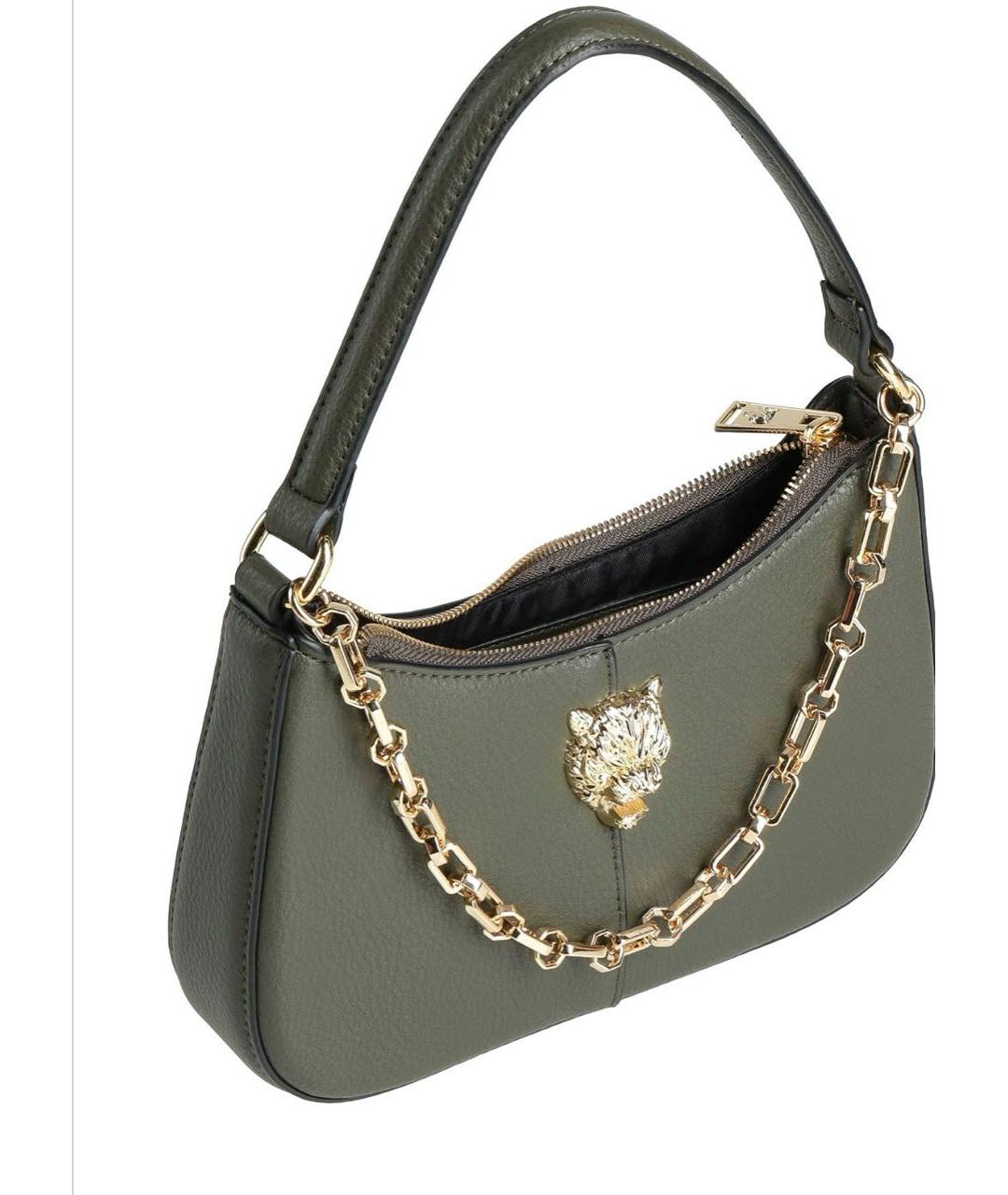 PLEIN SPORT Черная сумка через плечо из искусственной кожи, фото 2