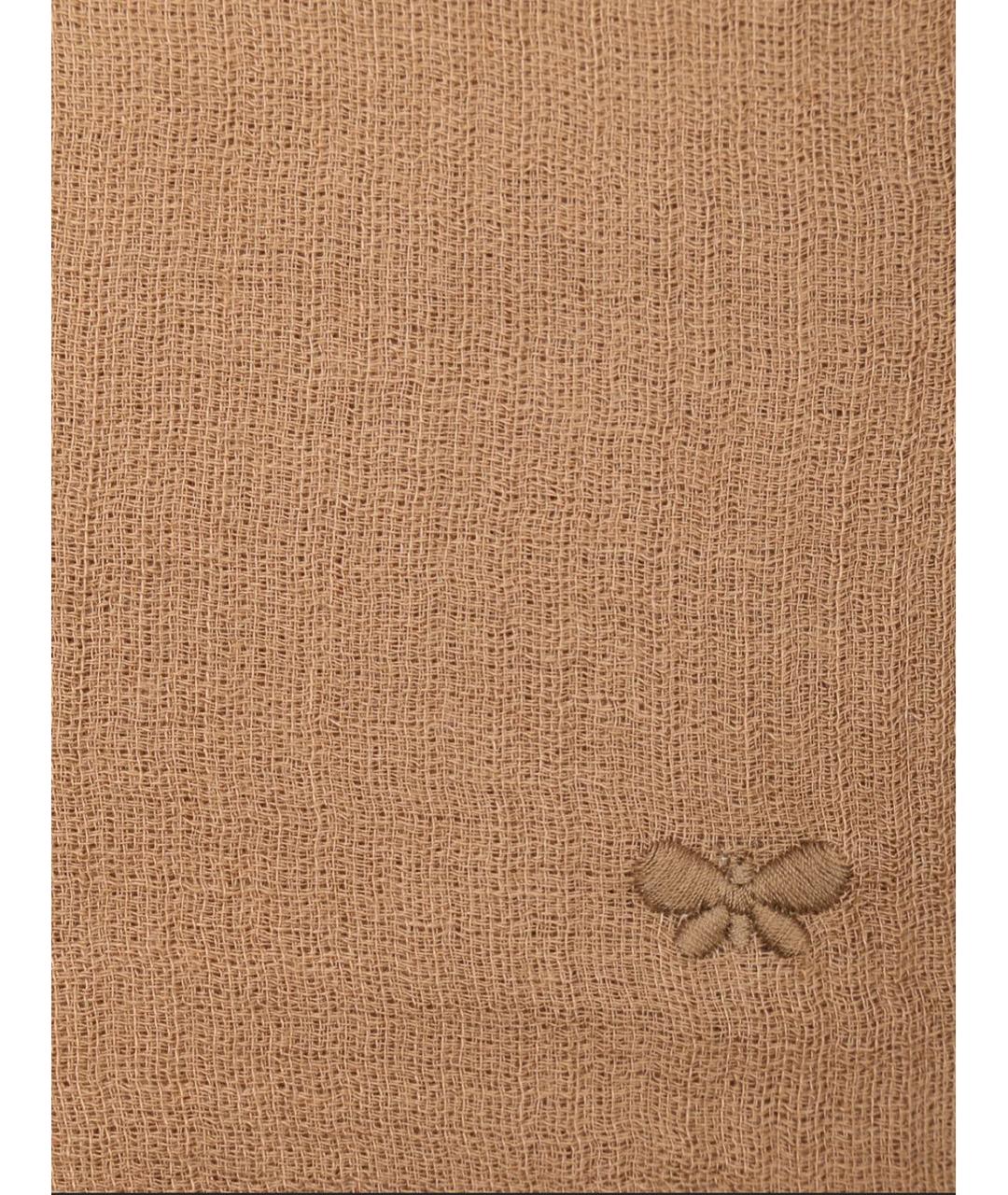 WEEKEND MAX MARA Бежевый кашемировый шарф, фото 4