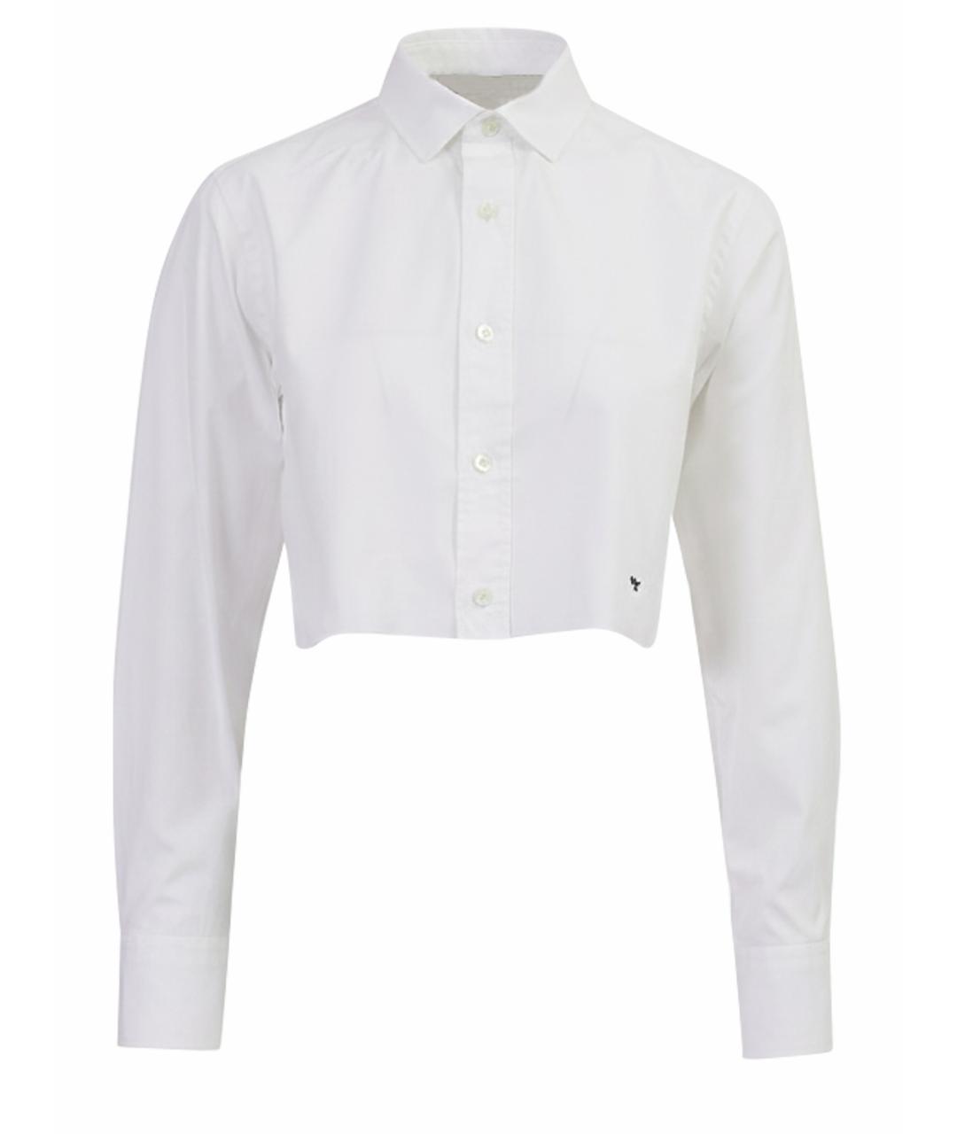 HOMMEGIRLS Белая хлопковая рубашка, фото 1