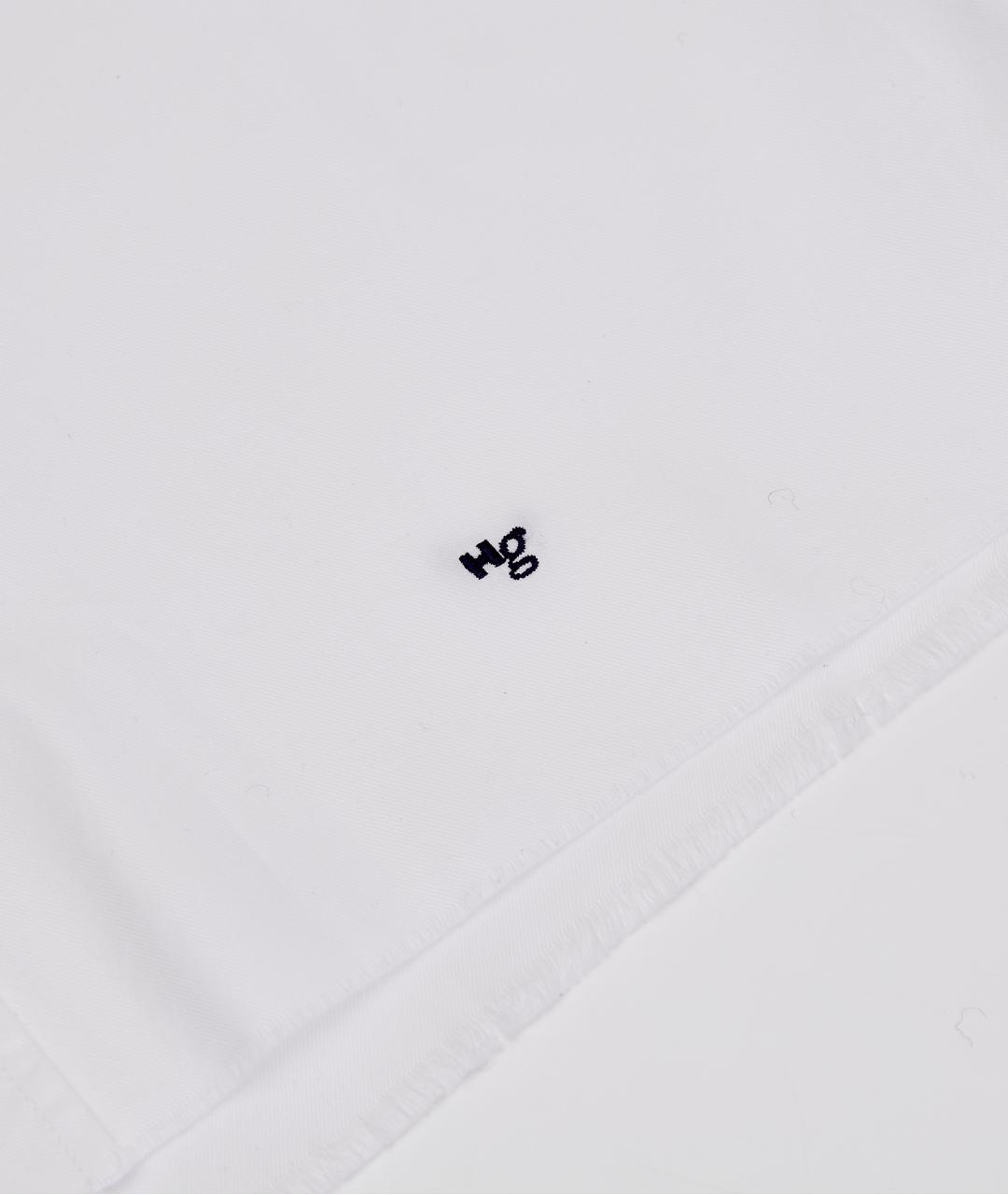 HOMMEGIRLS Белая хлопковая рубашка, фото 3