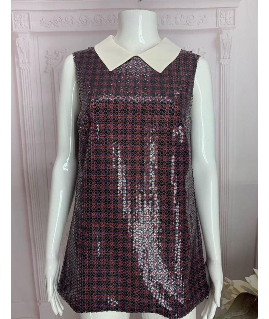 PRADA Мульти полиэстеровая майка, фото 6