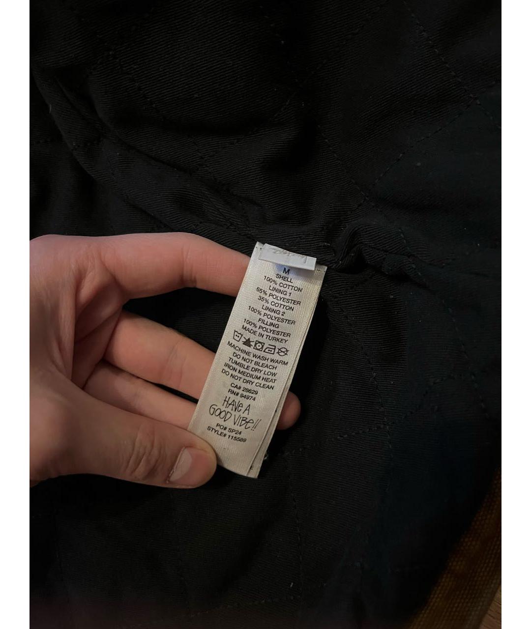 STUSSY Коричневая хлопковая куртка, фото 6