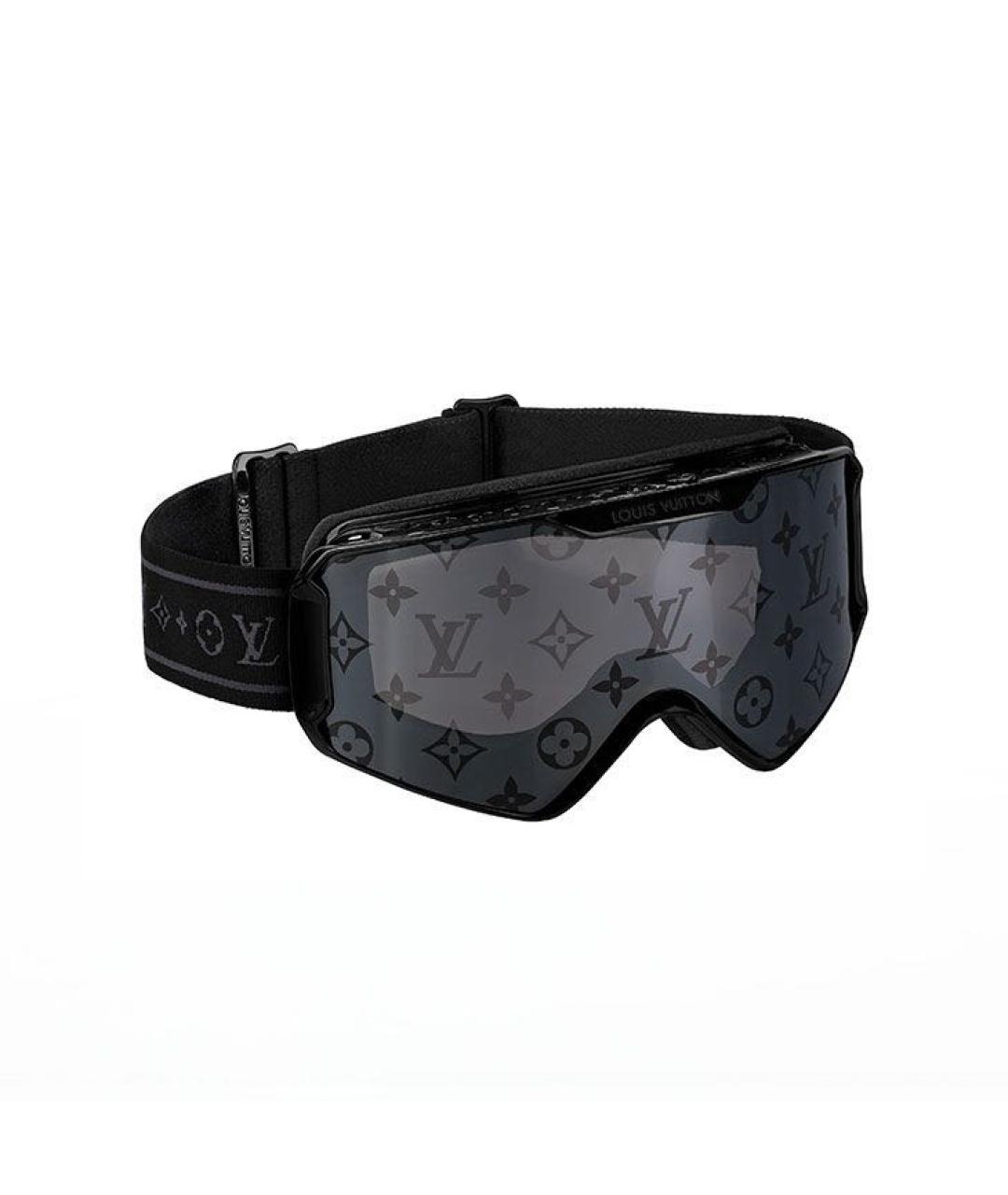 LOUIS VUITTON Черные пластиковые солнцезащитные очки, фото 8