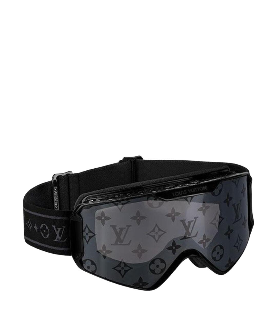 LOUIS VUITTON Черные пластиковые солнцезащитные очки, фото 1