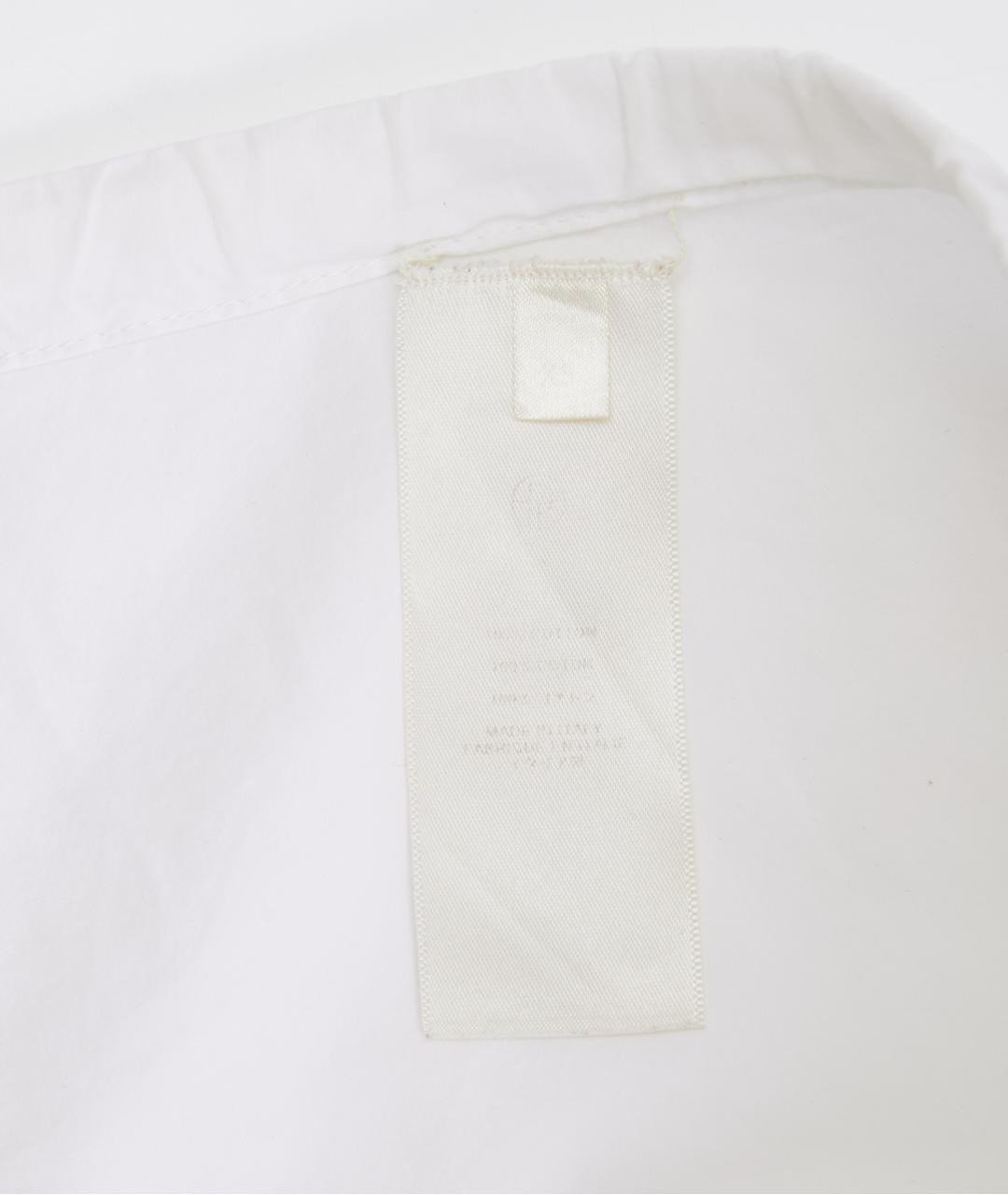 THE ROW Белые хлопковые брюки широкие, фото 5