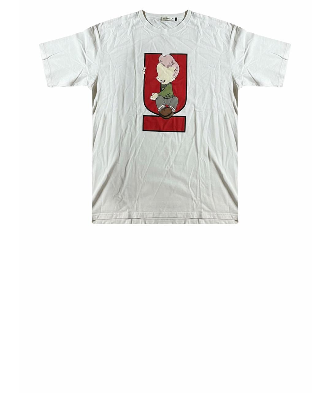 UNDERCOVER Белая хлопковая футболка, фото 1