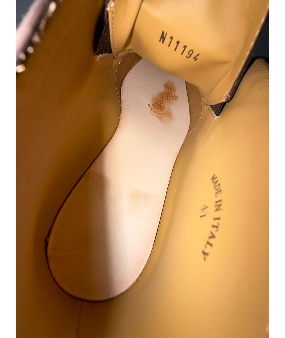 LORO PIANA Коричневые замшевые лоферы, фото 5