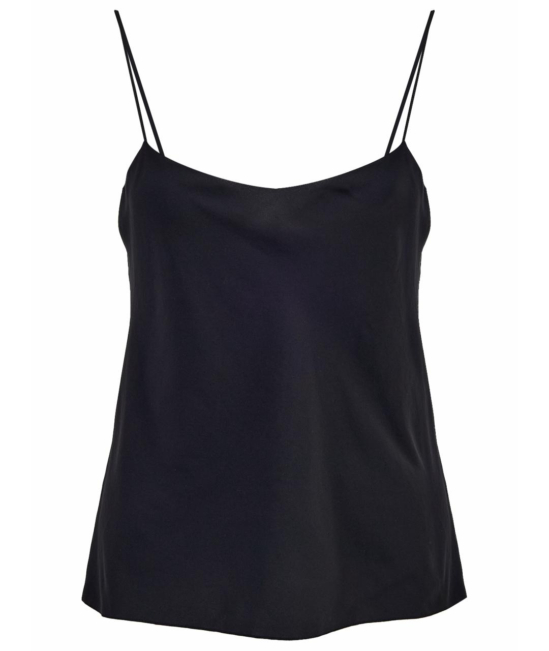 THE ROW Черная шелковая блузы, фото 1