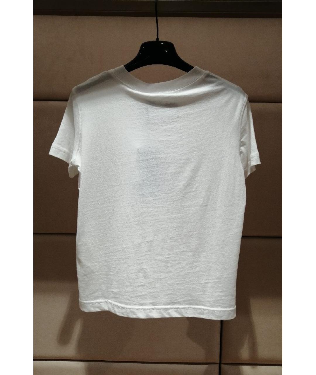 VERSACE JEANS COUTURE Белая хлопковая футболка, фото 2