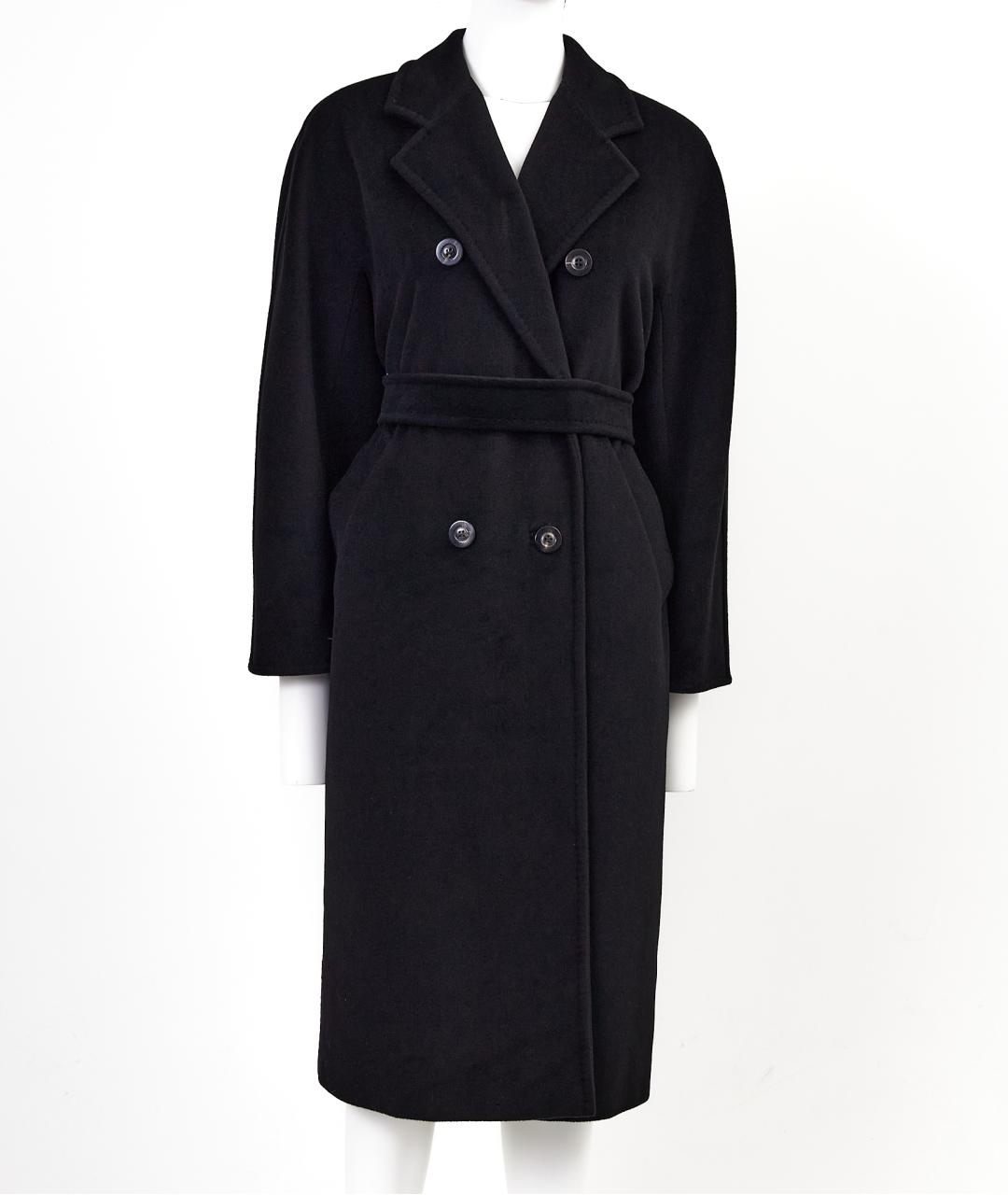 MAX MARA Черное шерстяное пальто, фото 6