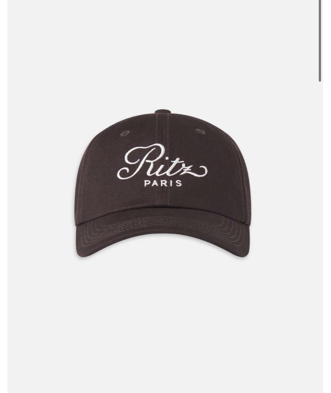 FRAME Коричневая хлопковая кепка, фото 3