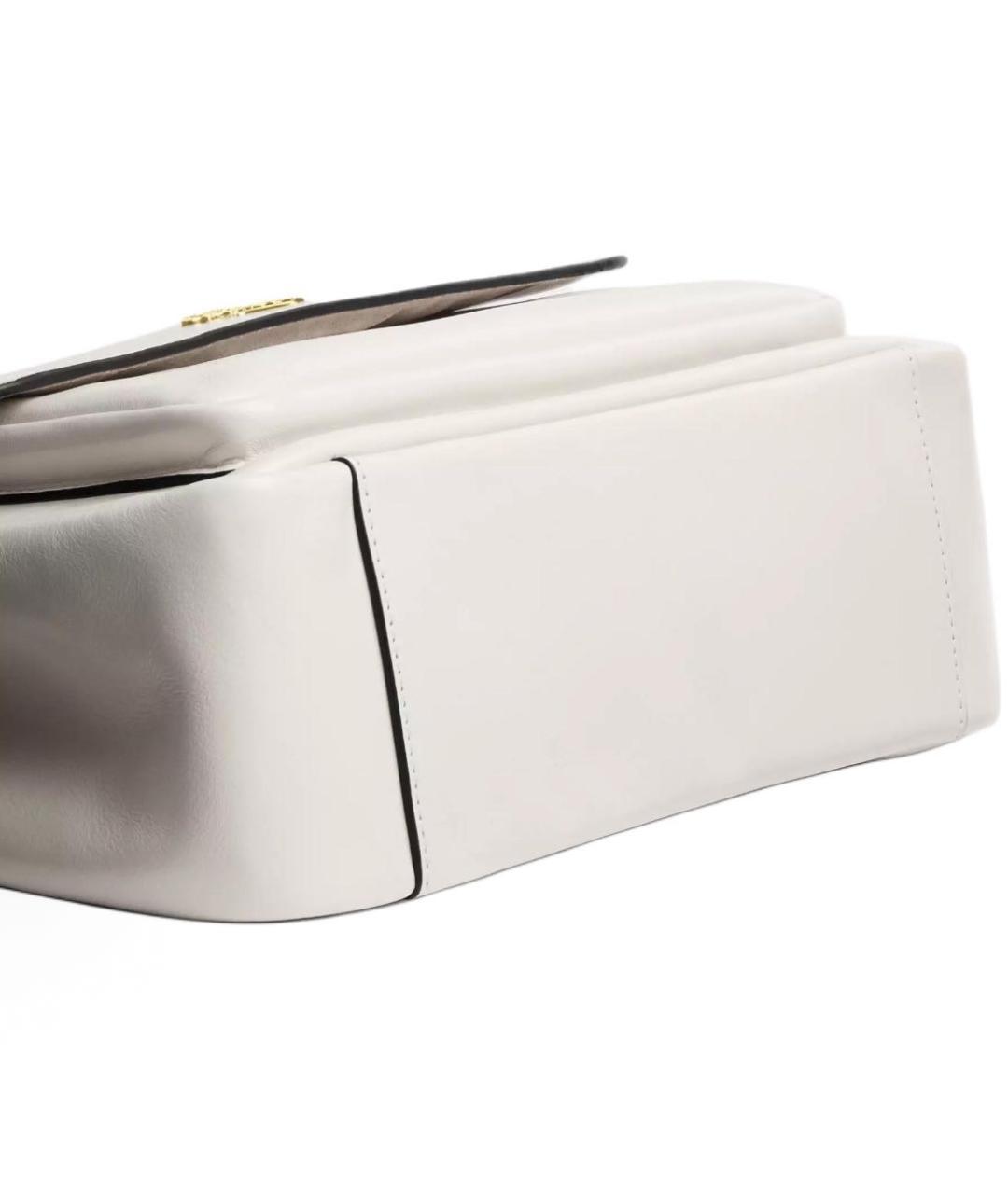 COACH Белая кожаная сумка через плечо, фото 8