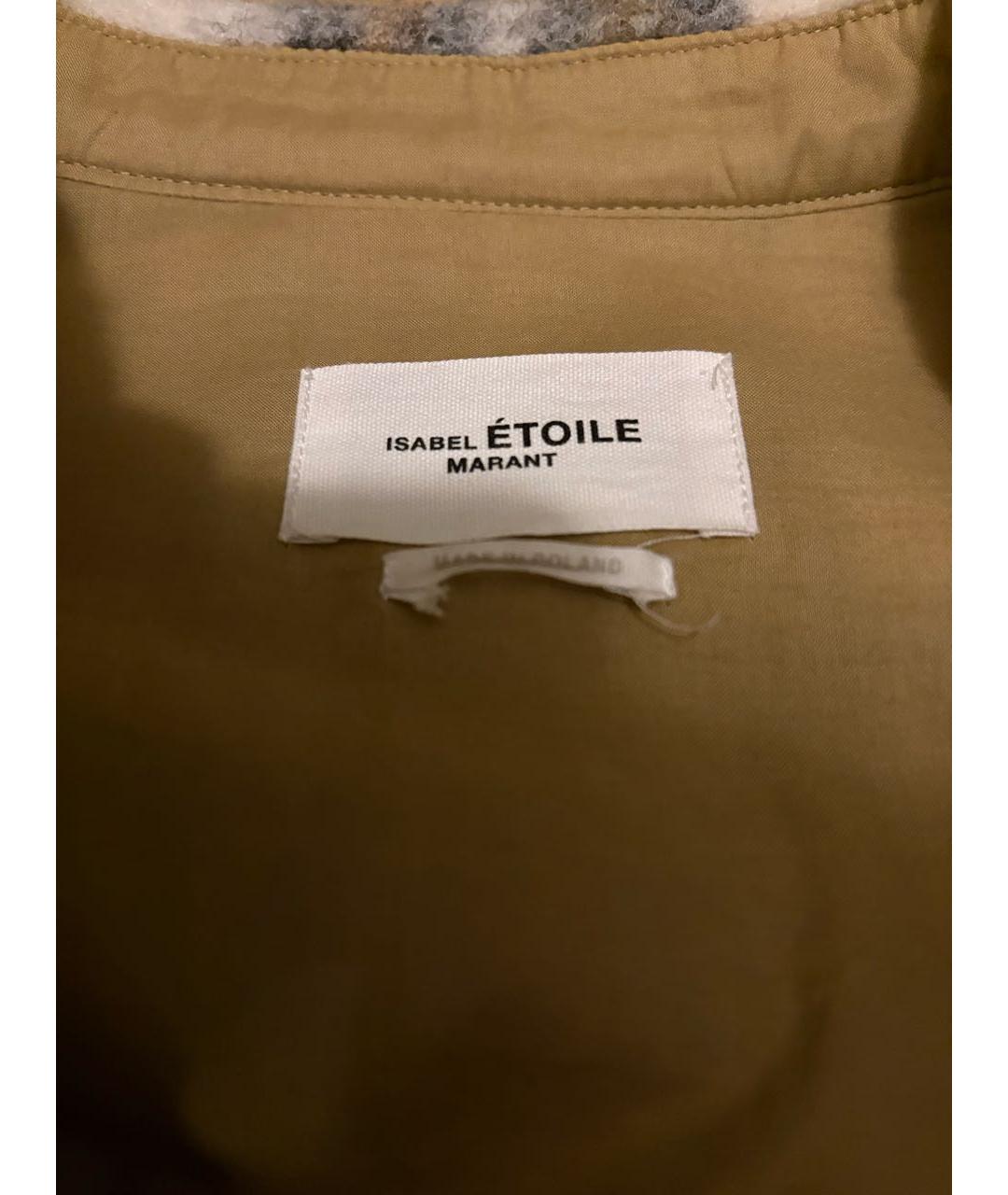 ISABEL MARANT ETOILE Шерстяное пальто, фото 3