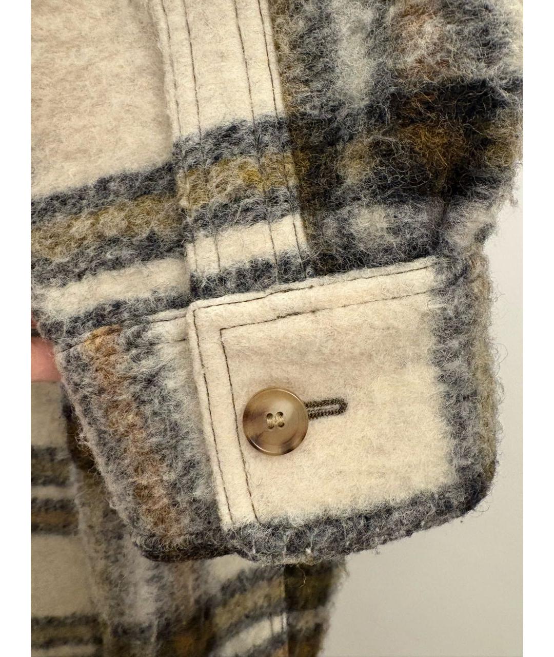 ISABEL MARANT ETOILE Шерстяное пальто, фото 4