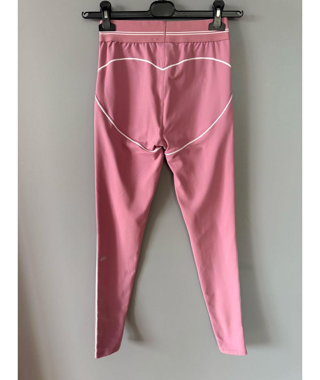 ALO YOGA Розовые спортивные брюки и шорты, фото 5