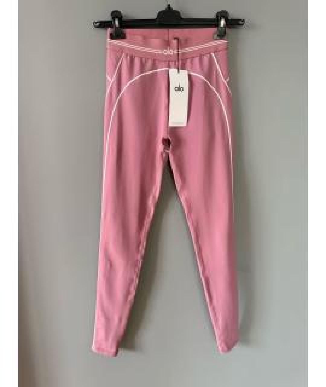 ALO YOGA Розовые спортивные брюки и шорты, фото 10