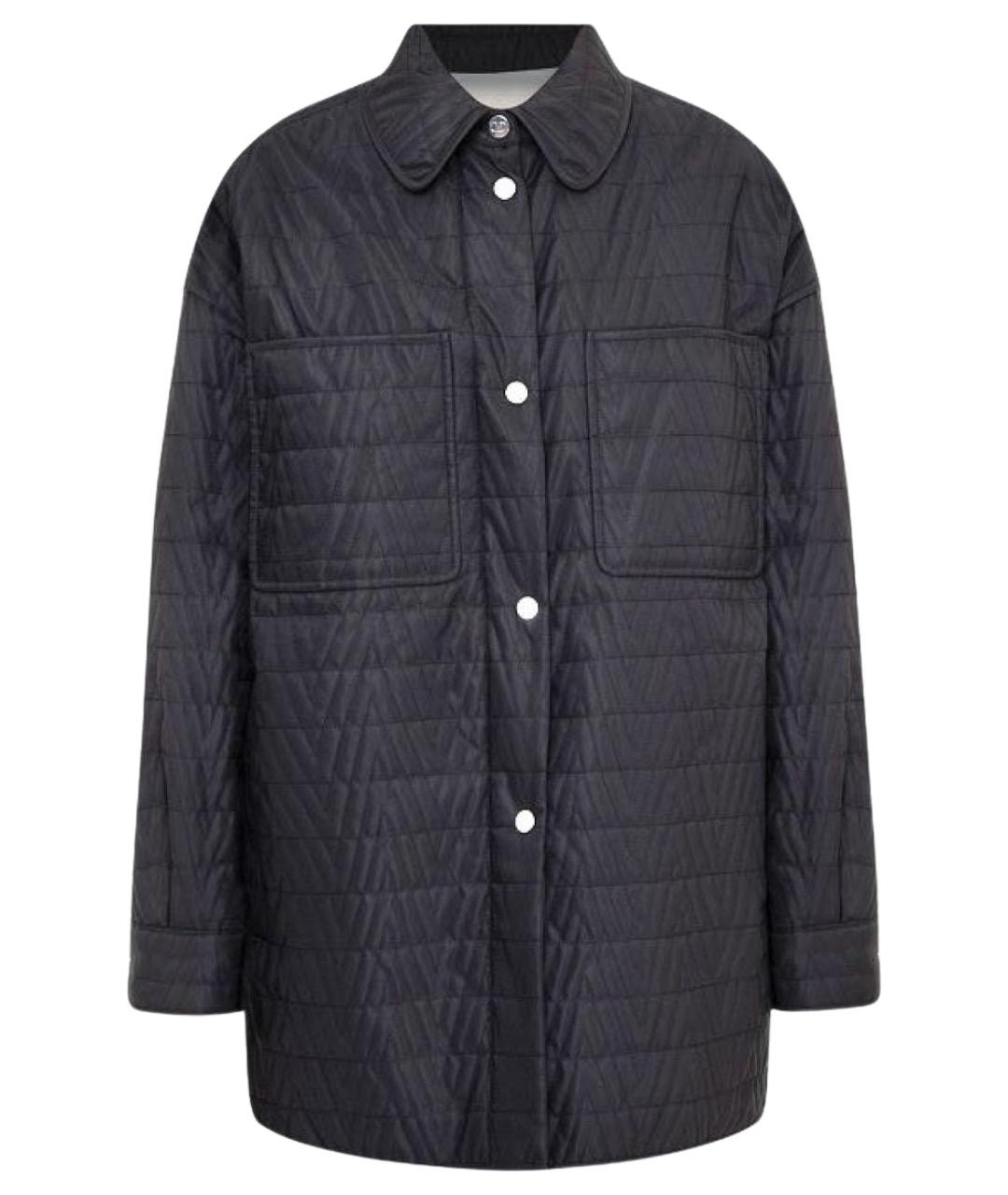 VALENTINO Черная полиэстеровая куртка, фото 1