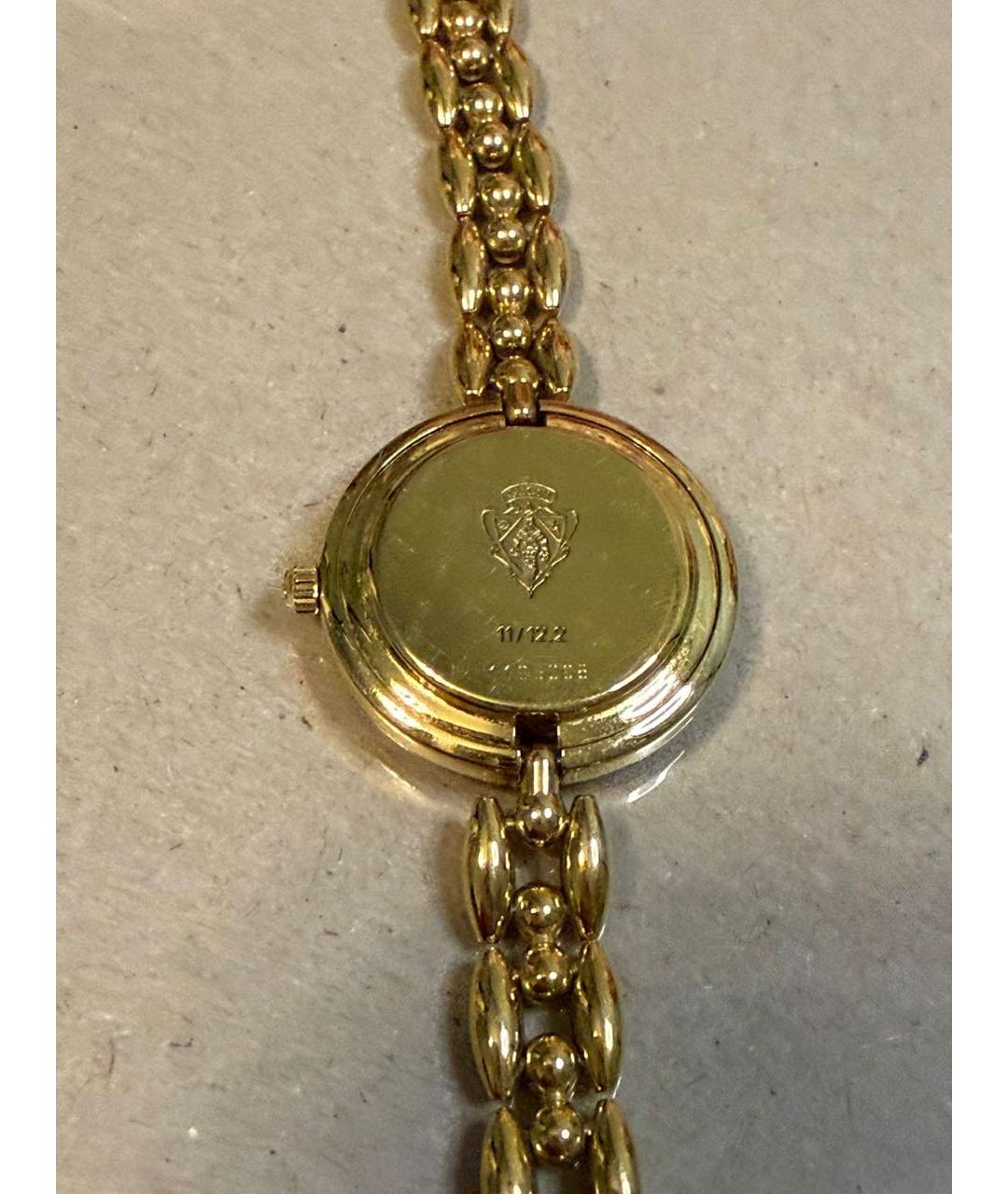 GUCCI Золотые пластиковые часы, фото 8