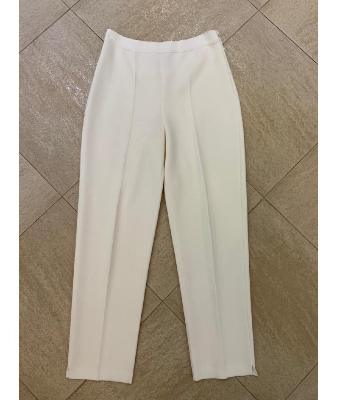 LORO PIANA Белый шелковый костюм с брюками, фото 4