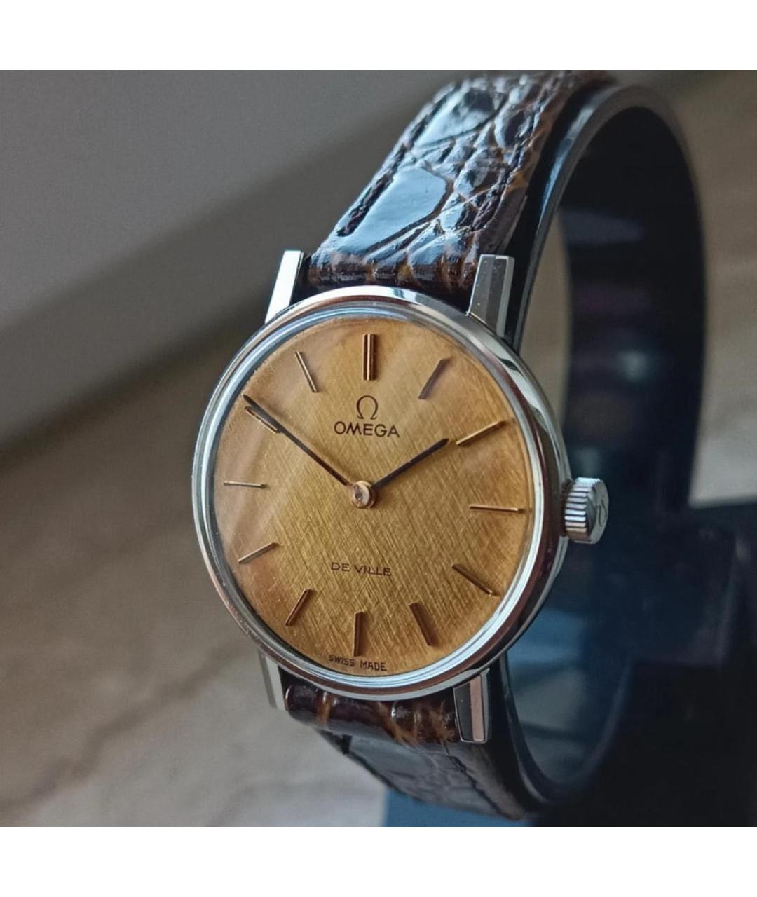 OMEGA Серебряные часы, фото 2