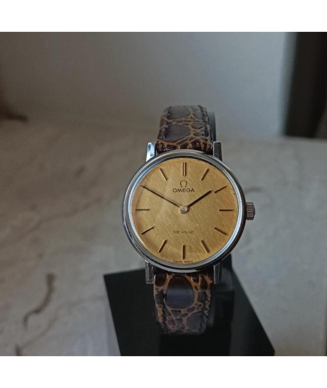 OMEGA Серебряные часы, фото 9