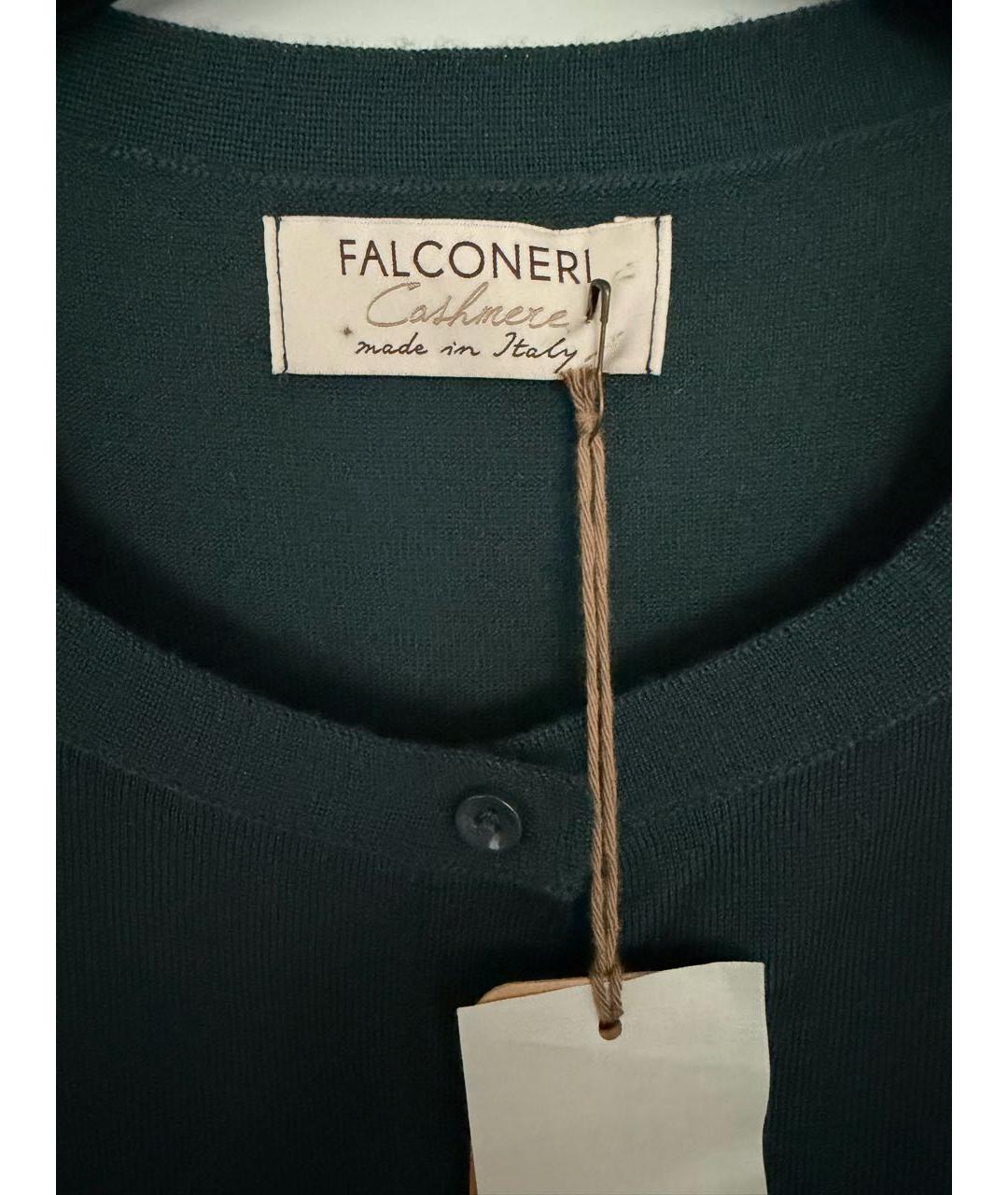 FALCONERI Зеленый кашемировый кардиган, фото 4