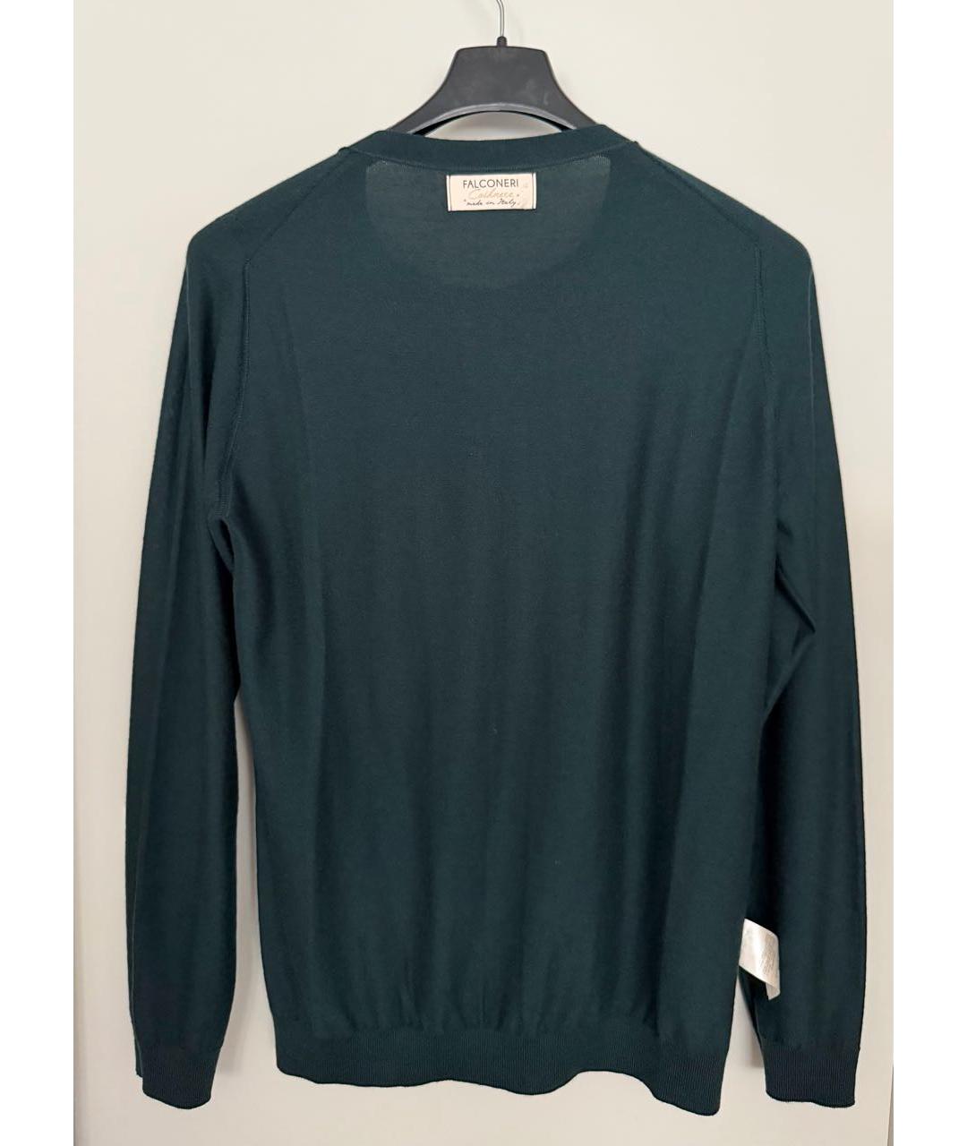 FALCONERI Зеленый кашемировый кардиган, фото 3