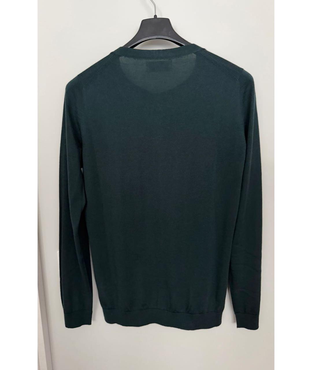 FALCONERI Зеленый кашемировый кардиган, фото 2