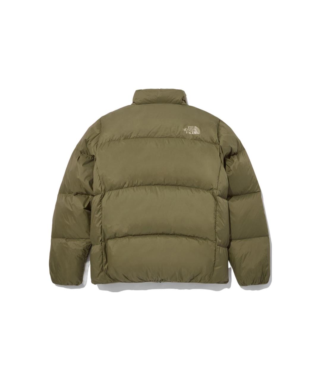 THE NORTH FACE Коричневый пуховик, фото 2