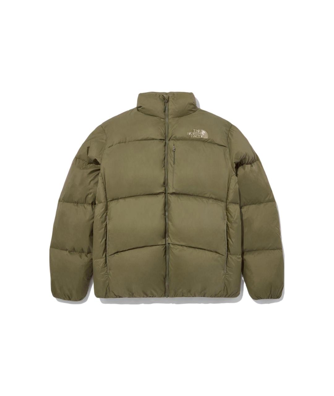 THE NORTH FACE Коричневый пуховик, фото 1