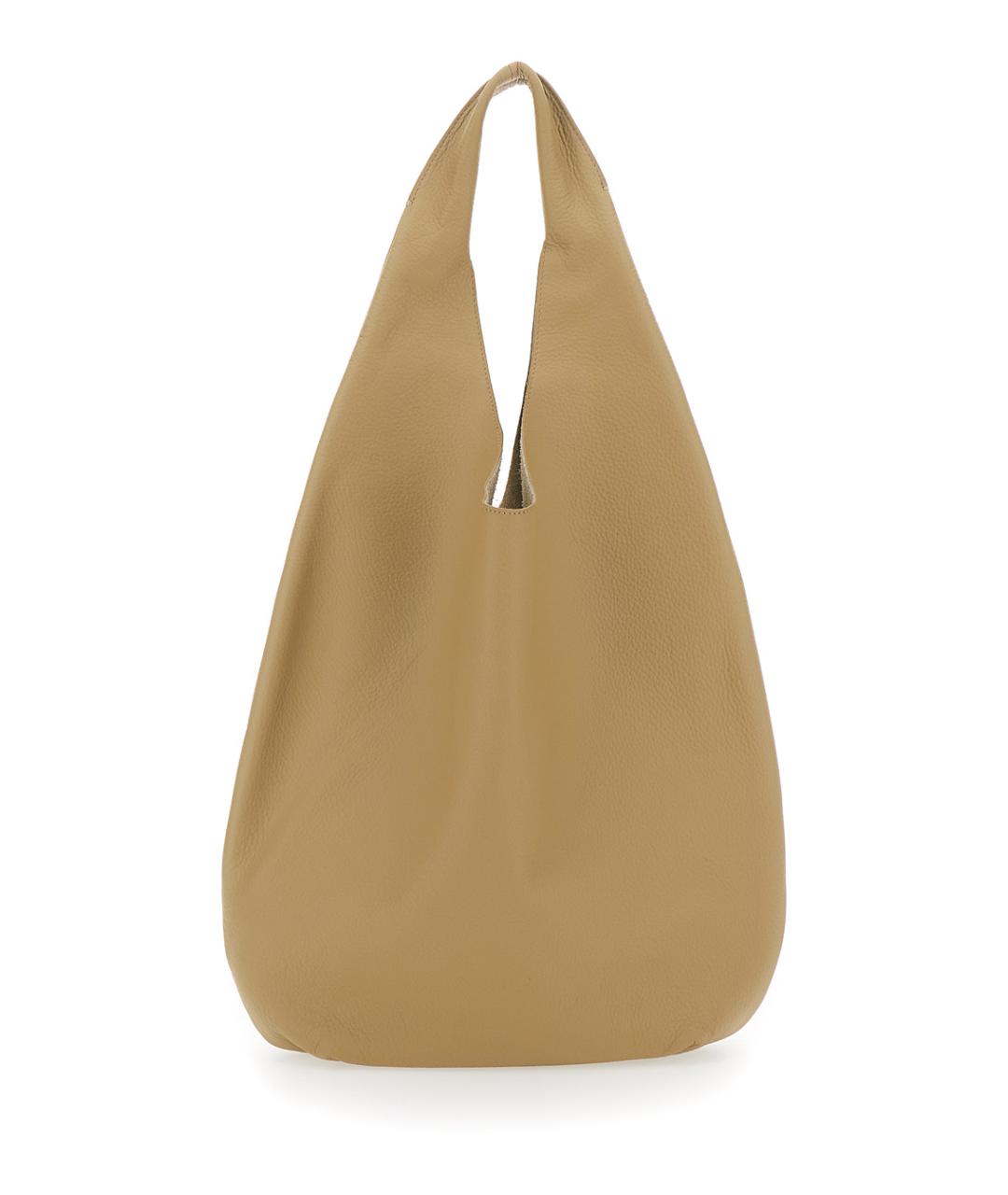 A.P.C. Бежевая кожаная сумка через плечо, фото 2