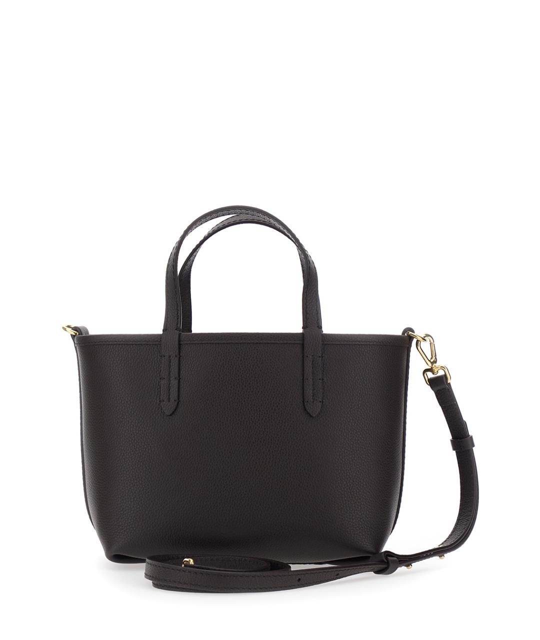 BURBERRY Коричневая кожаная сумка тоут, фото 2