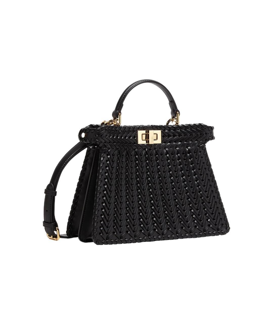 FENDI Черная сумка через плечо, фото 2