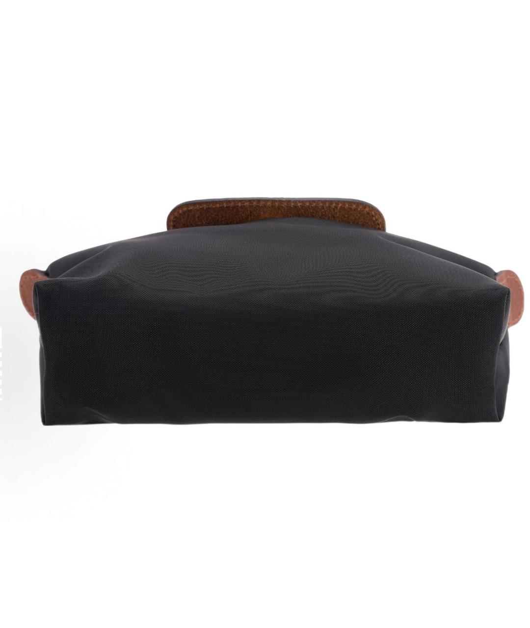 LONGCHAMP Черная сумка с короткими ручками, фото 4