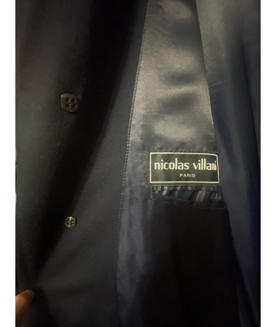 LORO PIANA Темно-синее кашемировое пальто, фото 4