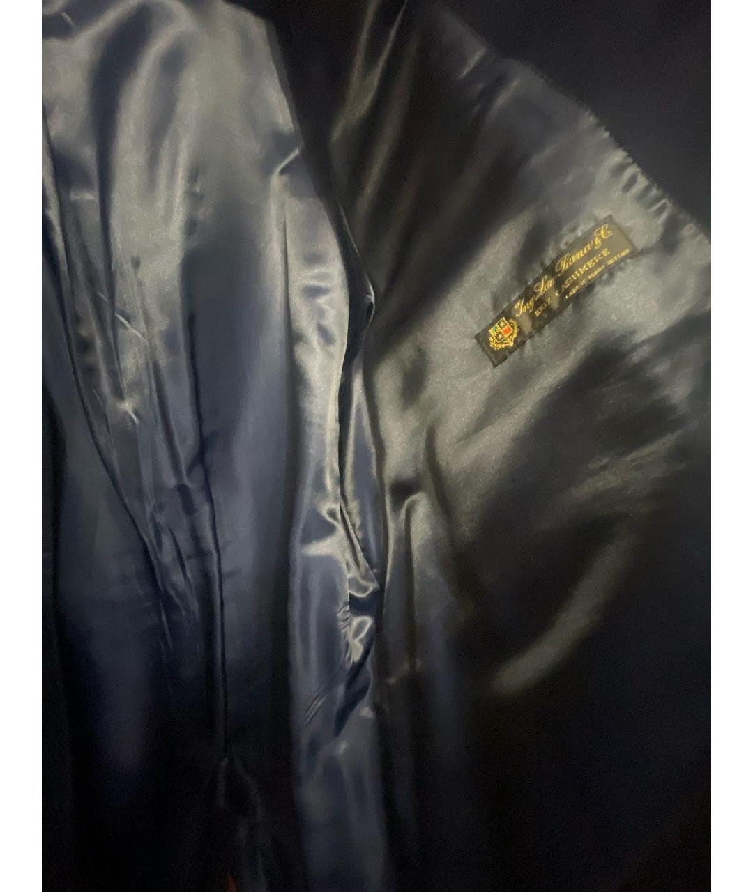 LORO PIANA Темно-синее кашемировое пальто, фото 6