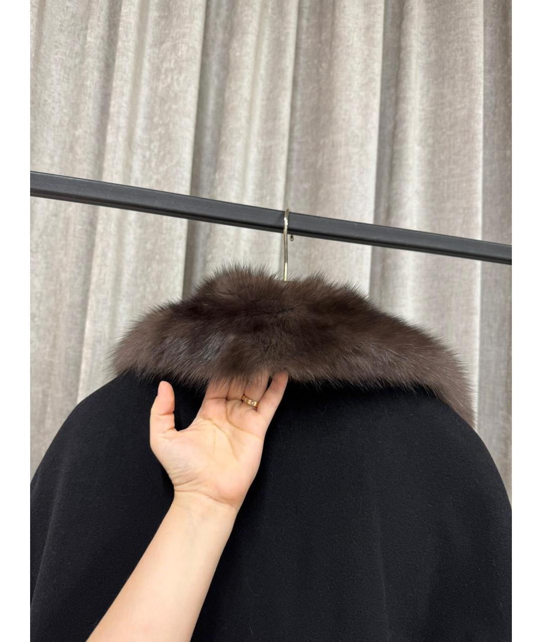 PAOLO MORETTI Черная кашемировая куртка, фото 9
