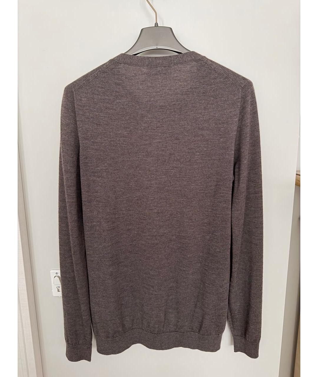 FALCONERI Коричневый кашемировый кардиган, фото 2