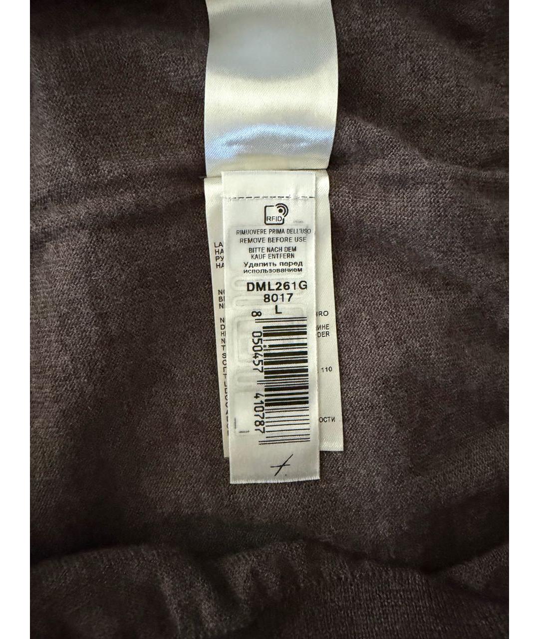 FALCONERI Коричневый кашемировый кардиган, фото 7