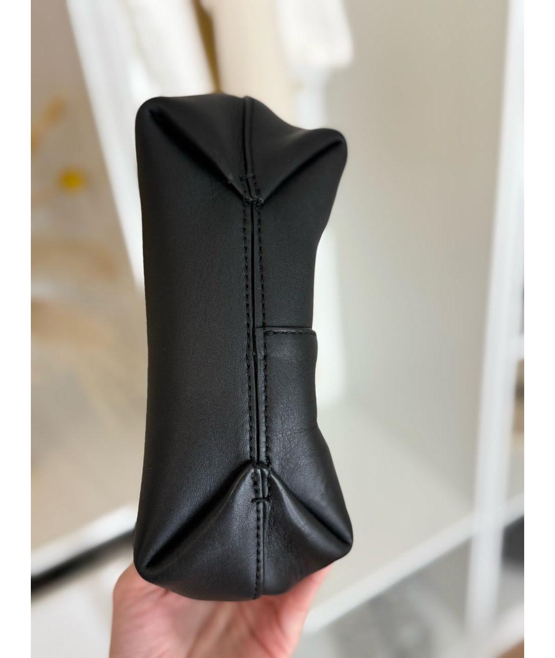 ALEXANDER WANG Черная кожаная сумка через плечо, фото 3