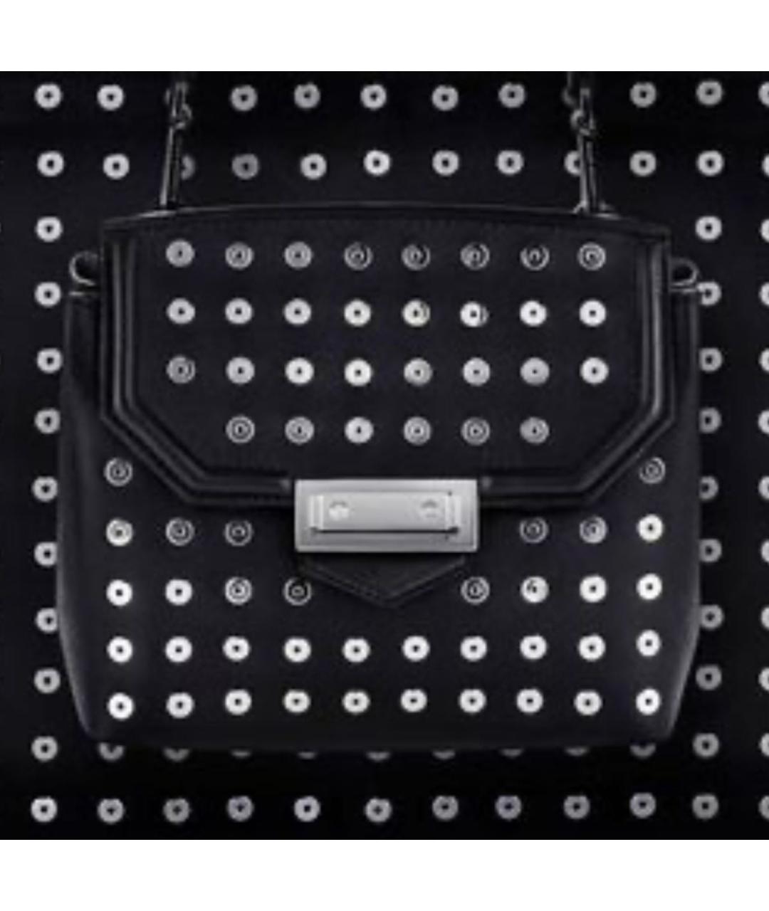 ALEXANDER WANG Черная кожаная сумка через плечо, фото 5