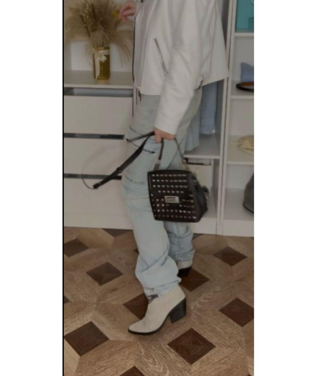 ALEXANDER WANG Черная кожаная сумка через плечо, фото 8