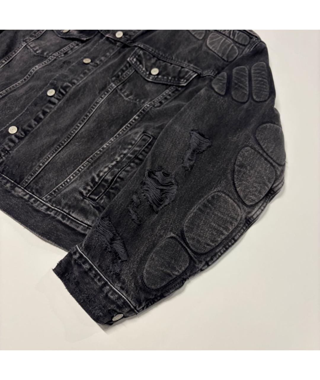 YEEZY Черная хлопковая куртка, фото 3