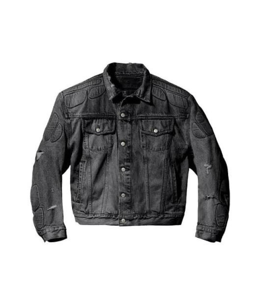 YEEZY Черная хлопковая куртка, фото 1