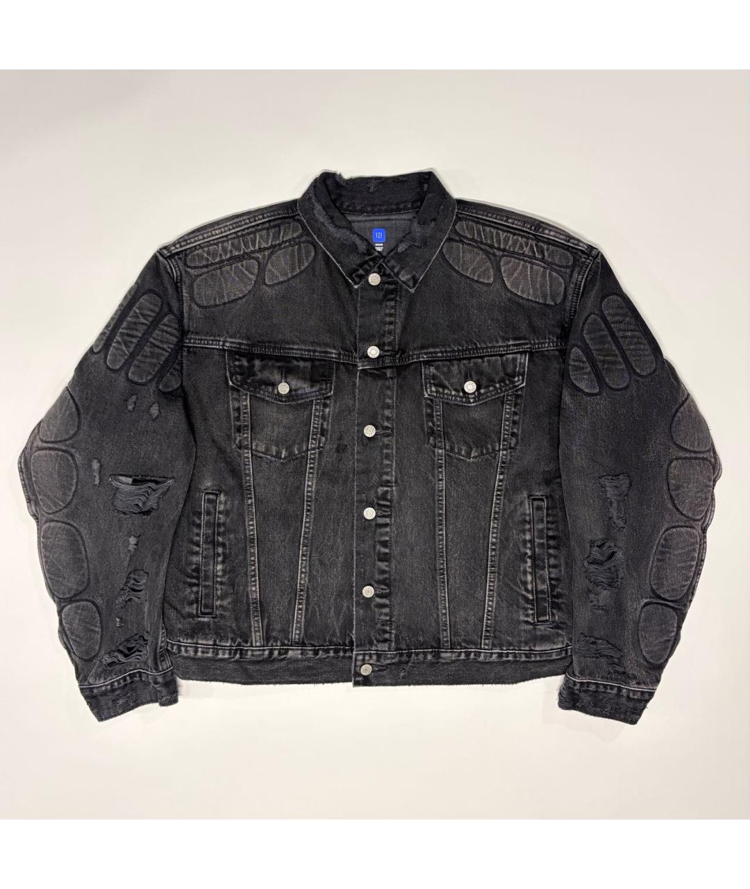 YEEZY Черная хлопковая куртка, фото 2