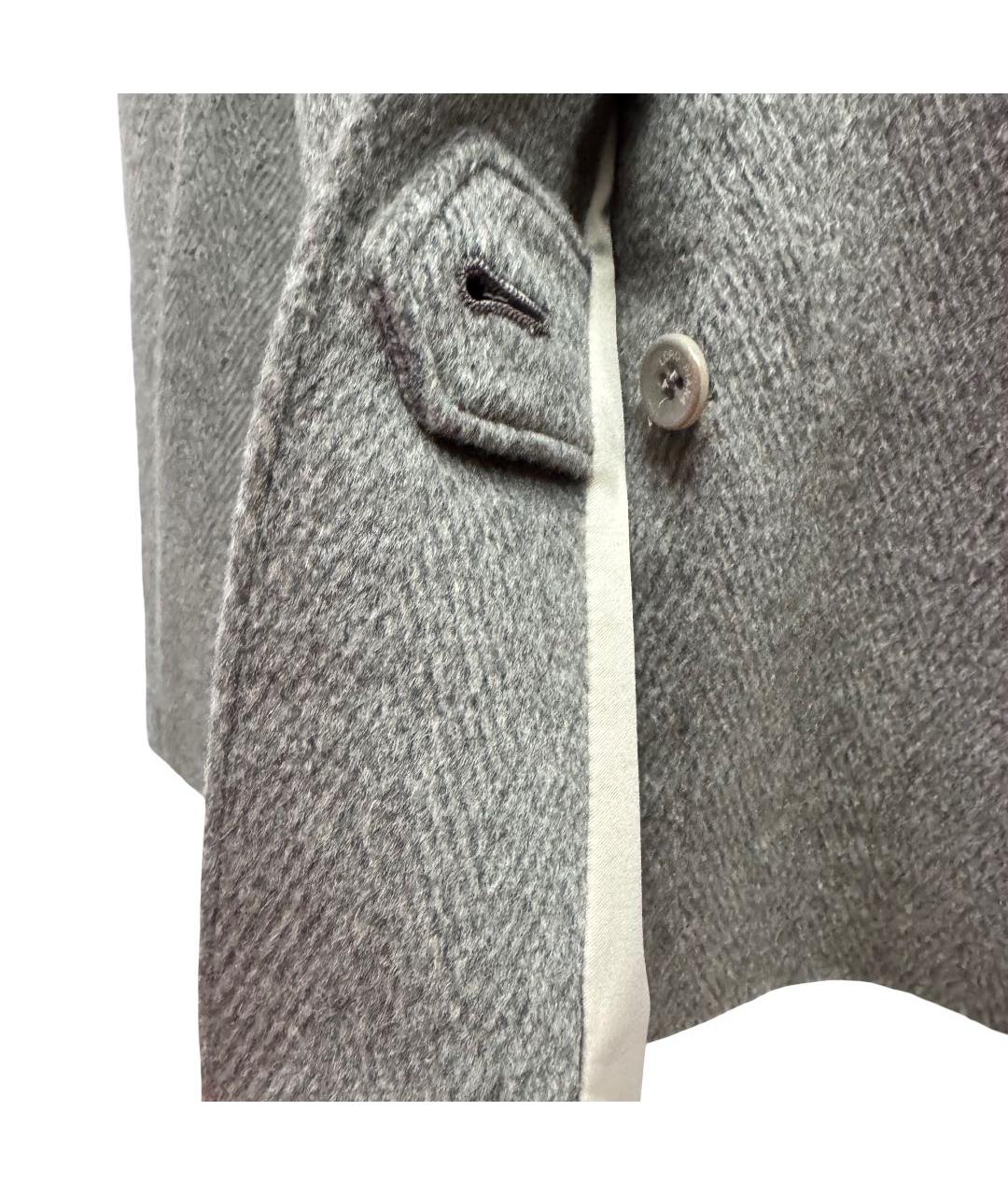 LORO PIANA Серое кашемировое пальто, фото 4