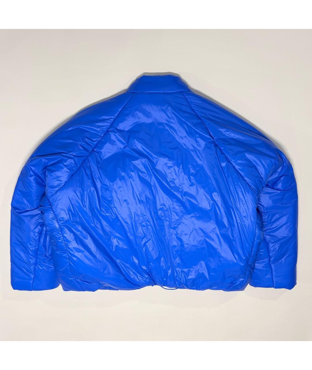 YEEZY Синий синтетический пуховик, фото 5