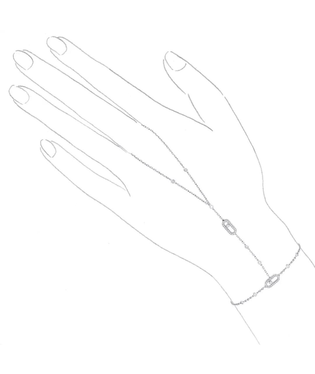 MESSIKA Серебрянный браслет из белого золота, фото 2