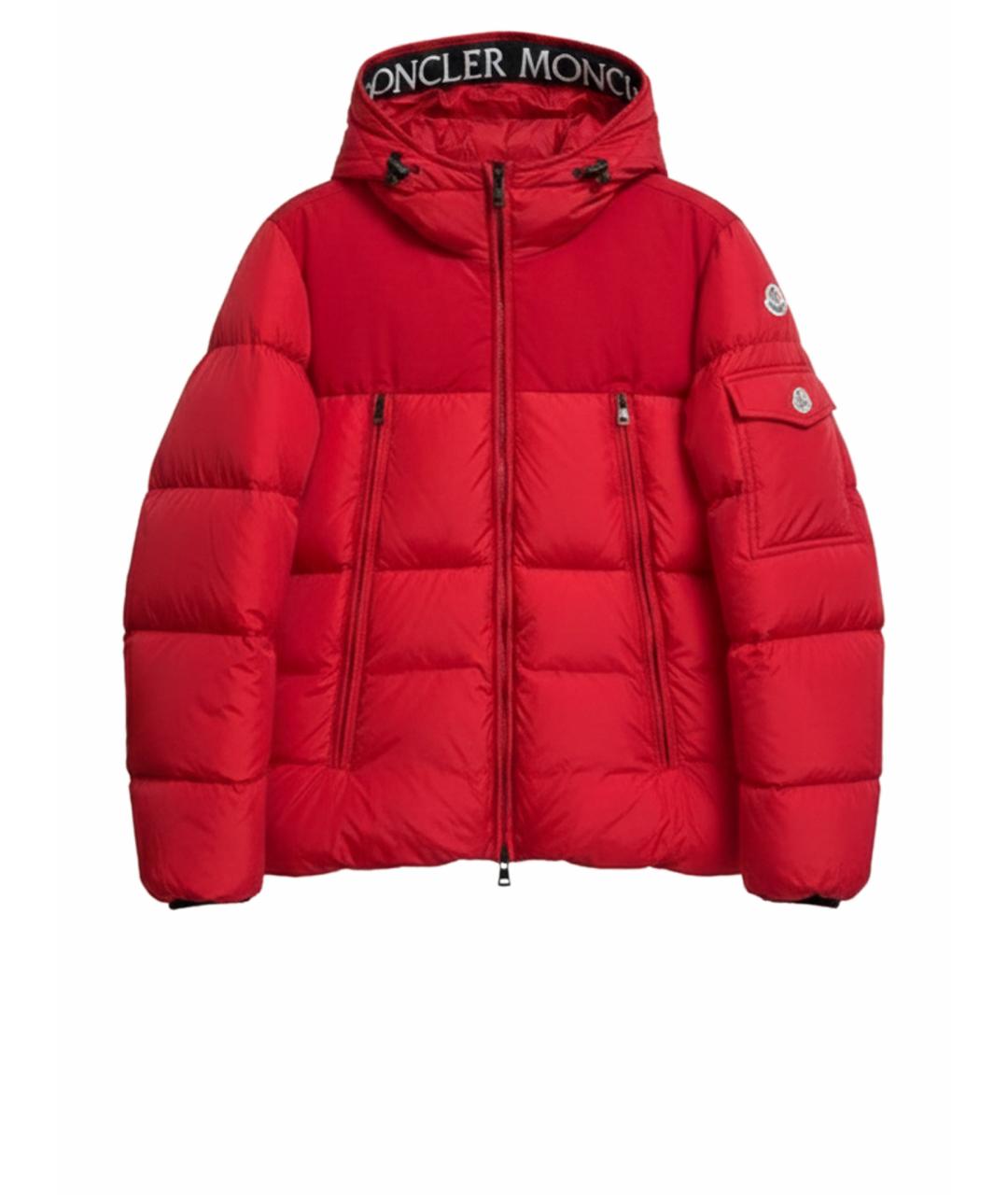 MOORER Красный пуховик, фото 1